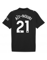Manchester City Rayan Ait-Nouri #21 Vieraspaita 2025-26 Lyhythihainen